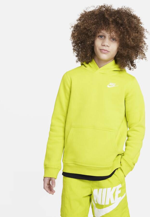 Nike Sportswear Club Hoodie voor kids Groen