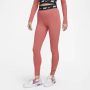 Nike Sportswear Club Legging met hoge taille voor dames Rood - Thumbnail 2