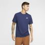 Nike Sportswear Club T-shirt T-shirts Kleding blue maat: XXL beschikbare maaten:S M L XL XS XXL - Thumbnail 2