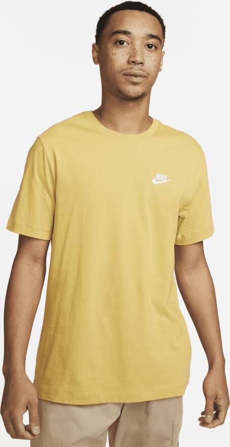 Nike Sportswear Club T-shirt voor heren Bruin