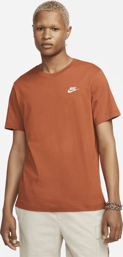 Nike Sportswear Club T-shirt T-shirts Kleding dark russet maat: XL beschikbare maaten:S M L XL