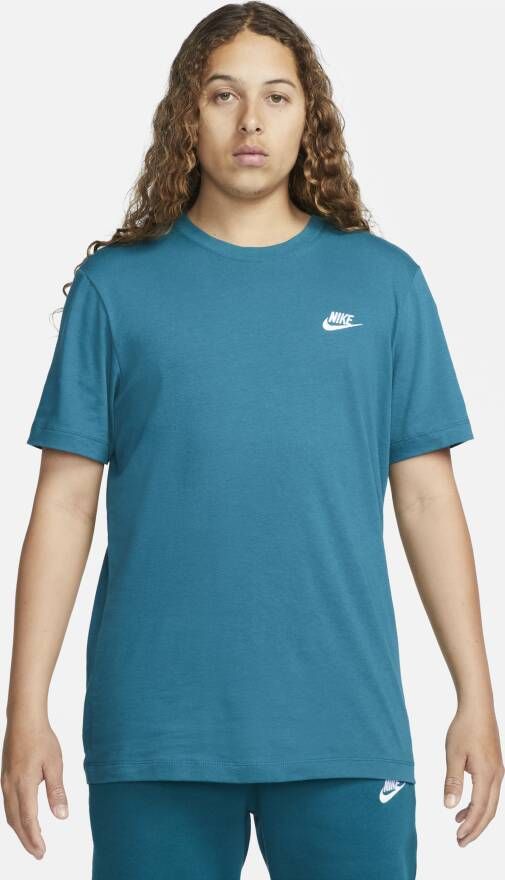 Nike Sportswear Club Tee T-shirts Heren geode teal maat: XL beschikbare maaten:XS S M L XL