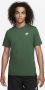 Nike Sportswear Club T-shirt voor heren Groen - Thumbnail 1