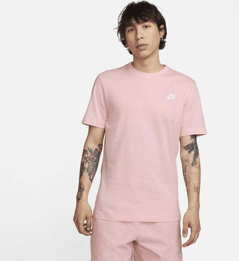 Nike Sportswear Club T-shirt voor heren Roze