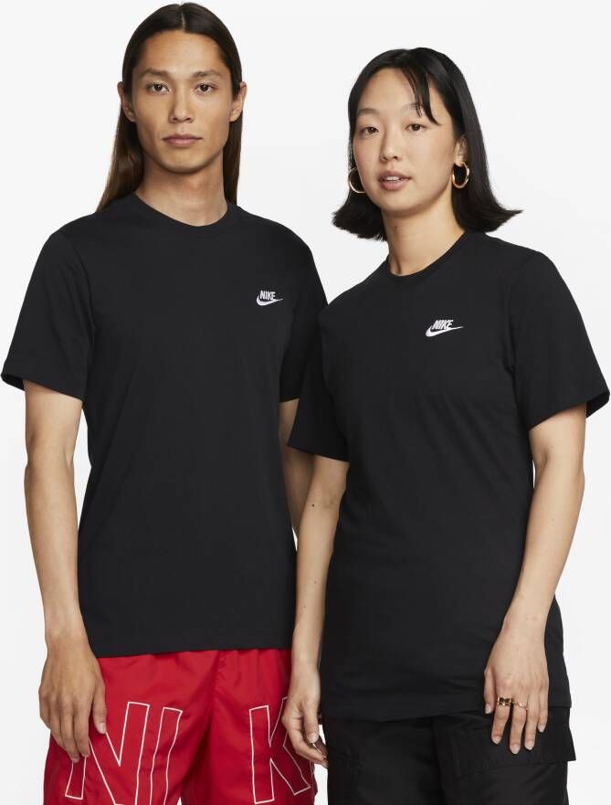 Nike Sportswear Club T-shirt voor heren Zwart