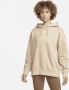 Nike Sportswear Collection Essentials Oversized fleecehoodie Bruin - Thumbnail 2
