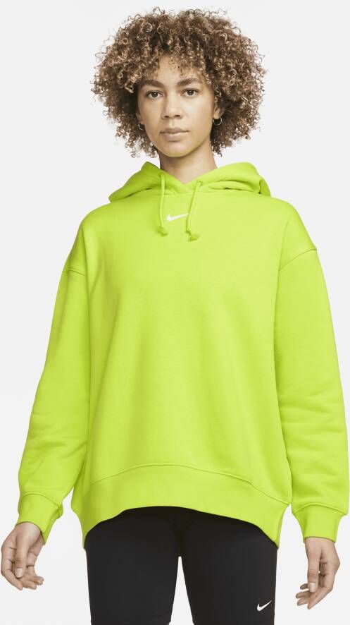 Nike Sportswear Collection Essentials Oversized fleecehoodie Groen