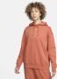 Nike Sportswear Collection Essentials Oversized fleecehoodie Oranje - Thumbnail 1