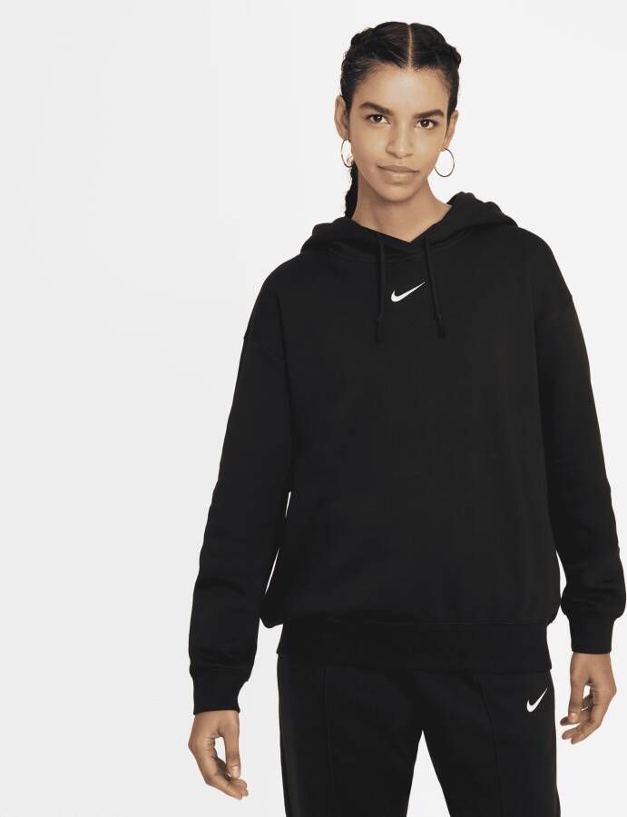 Nike Sportswear Collection Essentials Oversized fleecehoodie Zwart