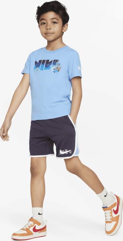 Nike Sportswear Coral Reef Mesh Shorts Set tweedelige kleuterset Grijs