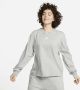 Nike Longsleeve T-shirt met ronde hals Gray Dames - Thumbnail 1
