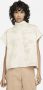 Nike Sportswear Damestop van gewassen jersey Bruin - Thumbnail 1