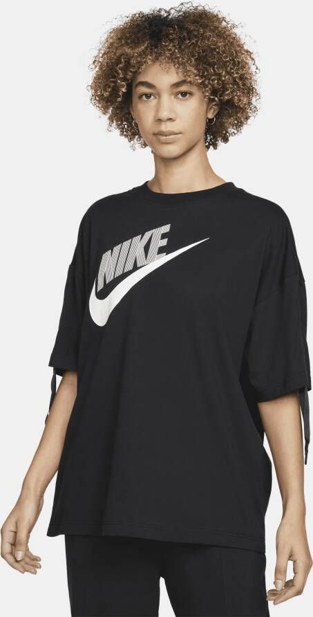Nike Sportswear Dance T-shirt T-shirts Kleding black maat: XS beschikbare maaten:XS