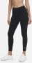 Nike Sportswear Essential 7 8-legging met halfhoge taille voor dames Zwart - Thumbnail 2