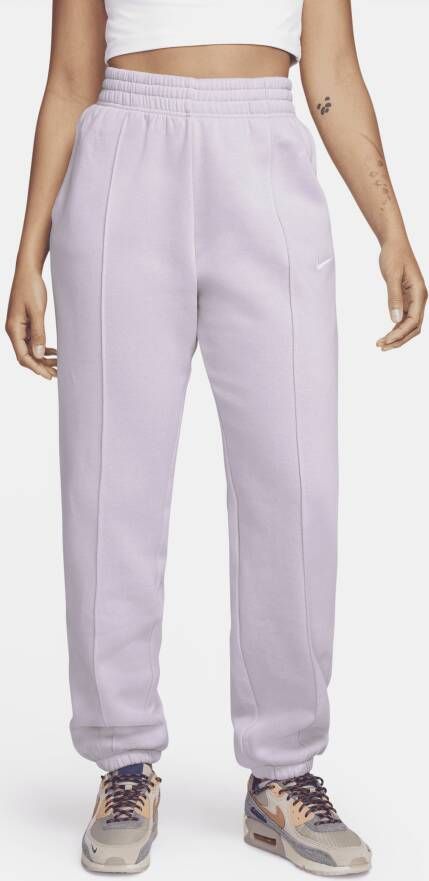 Nike Sportswear Essential Collection Fleecebroek voor dames Paars