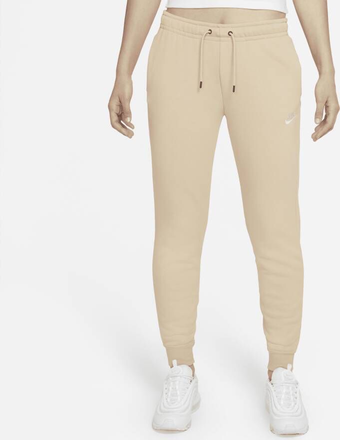 Nike "Comfortabele en stijlvolle sweatpants" Beige Dames