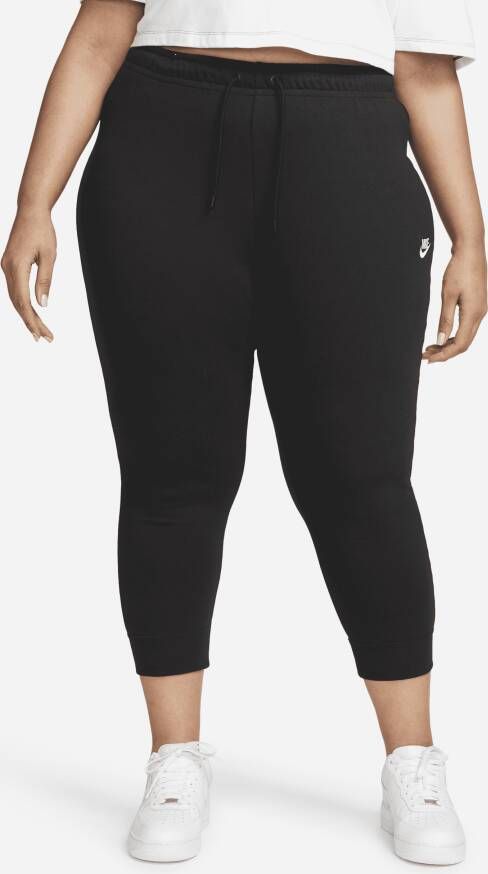 Nike Sportswear Essential Fleecebroek voor dames (Plus Size) Zwart
