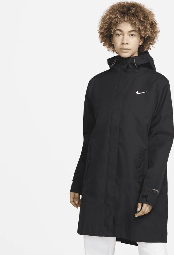Nike Sportswear Essential Storm-FIT Geweven damesparka Zwart