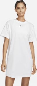Nike Sportswear Essential T-shirtjurk met korte mouwen voor dames Wit