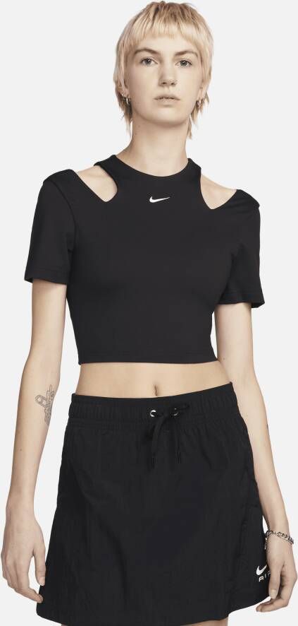 Nike Sportswear Essentials Damestop met korte mouwen Zwart