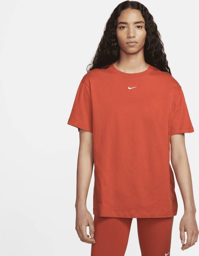 Nike Sportswear Essentials T-shirt voor dames Oranje