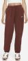 Nike Sportswear Essentials Zachte joggingbroek met hoge taille voor dames Bruin - Thumbnail 1