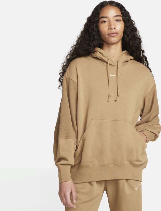 Nike Sportswear Everyday Modern Fleecehoodie voor dames Bruin