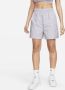 Nike Sportswear Everyday Modern Geweven damesshorts met hoge taille Paars - Thumbnail 1