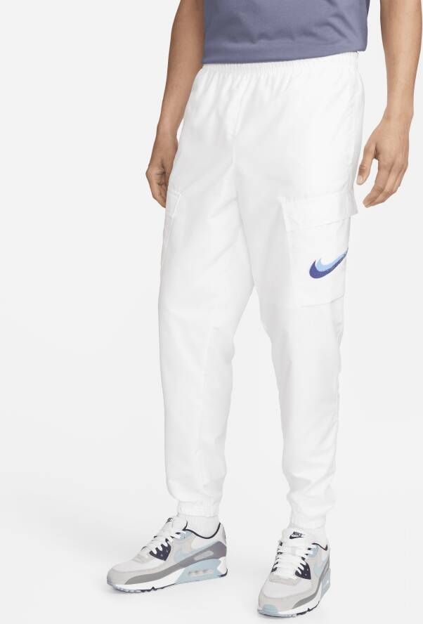 Nike Sportswear Geweven cargobroek voor heren Wit