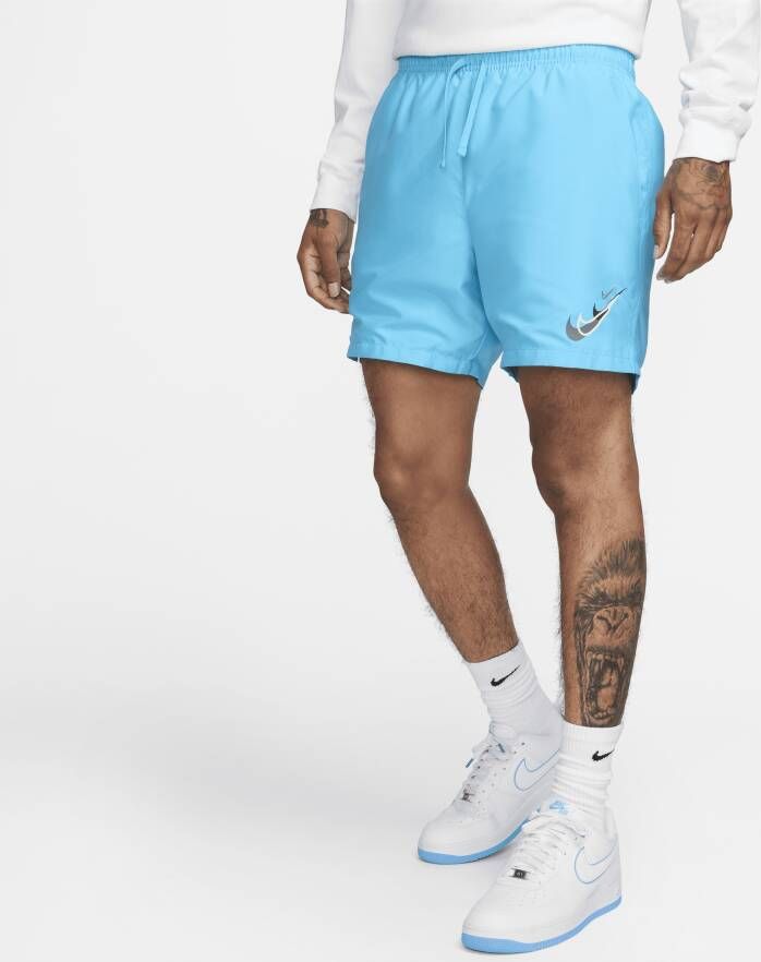 Nike Sportswear geweven herenshorts Blauw