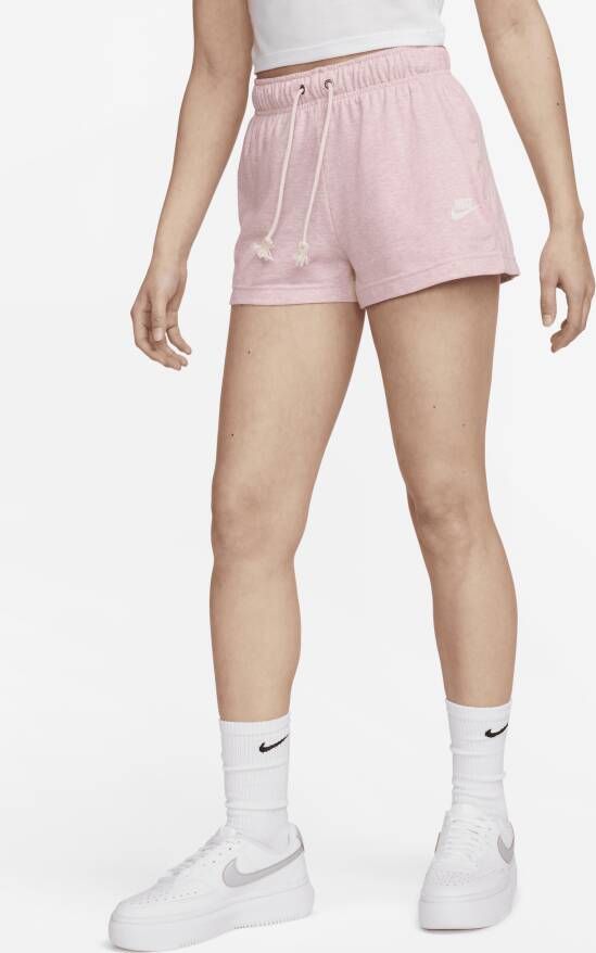 Nike Sportswear Gym Vintage Damesshorts Roze
