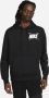 Nike Sport Hoodie met Sneeuwvlokkenprint Black Heren - Thumbnail 1
