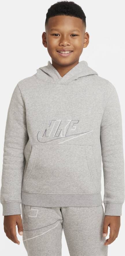 Nike Sportswear Hoodie voor jongens Grijs