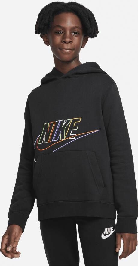 Nike Sportswear Hoodie voor jongens Zwart