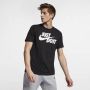 Nike Tee Just Do It Swoosh T-shirts Kleding black white maat: L beschikbare maaten:S M L - Thumbnail 4