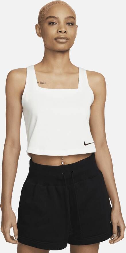 Nike Sportswear jersey tanktop voor dames Wit