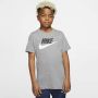 Nike Sportswear Katoenen T-shirt voor kids Grijs - Thumbnail 1