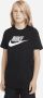 Nike Sportswear Katoenen T-shirt voor kids Zwart - Thumbnail 2