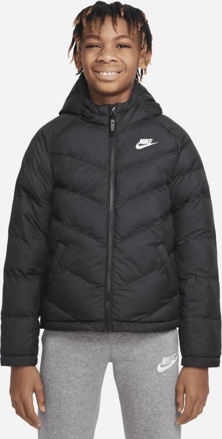 Nike Sportswear Kinderjack met synthetische vulling Zwart