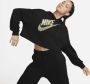 Nike Sportswear Korte danshoodie van fleece voor dames Zwart - Thumbnail 1