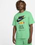 Nike Lente Groen Heren Tee Oversized Fit Green Heren - Thumbnail 1