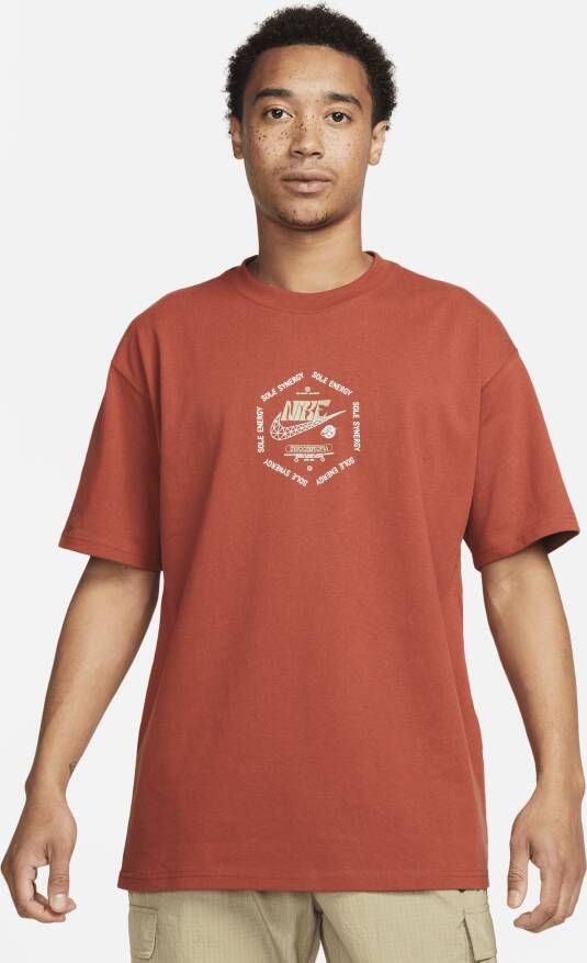 Nike Sportswear Max90 T-shirt voor heren Oranje