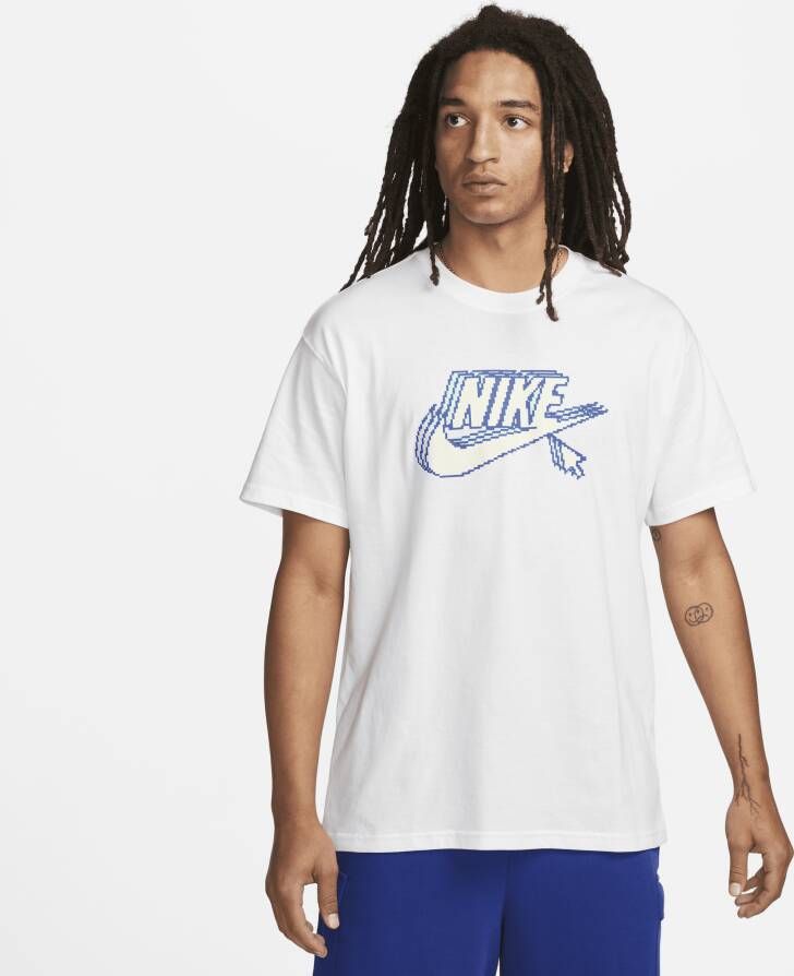 Nike Loose fit T-shirt met labelprint model 'FUTURA'