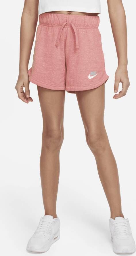 Nike Sportswear Meisjesshorts van jersey Roze