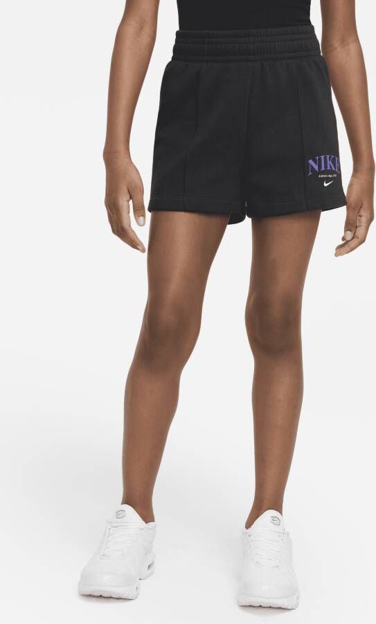 Nike Sportswear Meisjesshorts Zwart