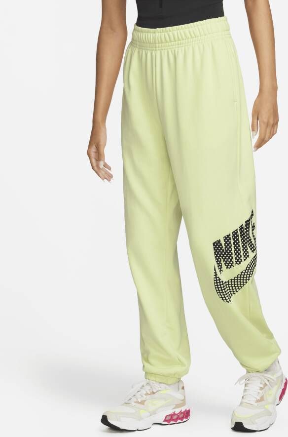 Nike Sportswear Oversized dansbroek van fleece voor dames Groen
