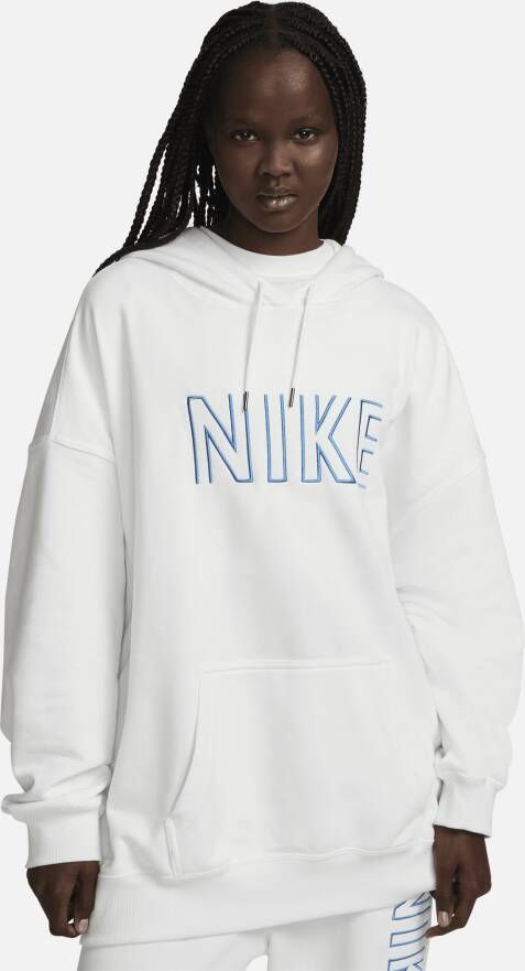Nike Sportswear Oversized hoodie voor dames Wit