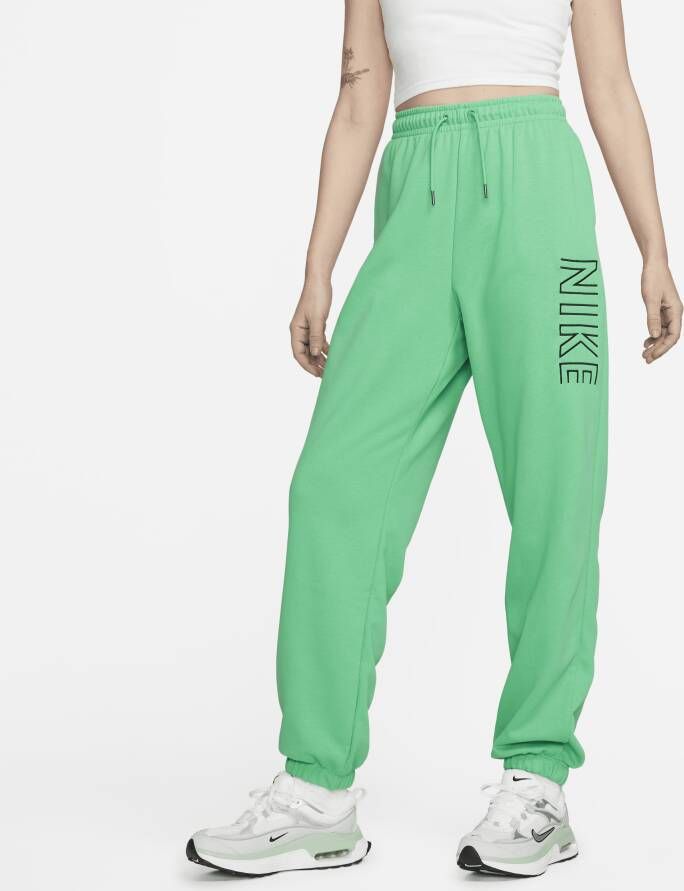 Nike Sportswear oversized joggingbroek met hoge taille voor dames Groen
