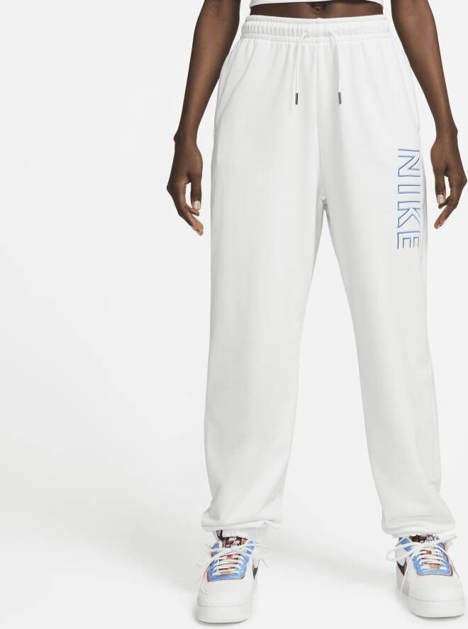 Nike Sportswear oversized joggingbroek met hoge taille voor dames Wit