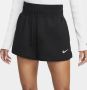 Nike Sportswear Phoenix Fleece damesshorts met ruimvallende pasvorm en hoge taille Zwart - Thumbnail 1